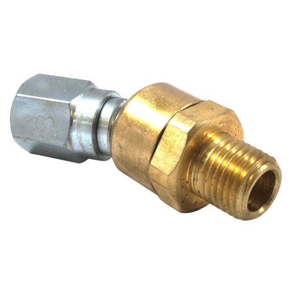 Forney Air Swivel, 1/4 in MNPT x 1/4 in FNPT 75540 - main